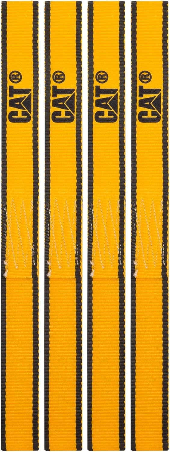 4 Piece Yellow/Black Soft Hook Set - 12 Inches x 1-1/2 Inches (1000/3000)