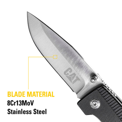 6-1/2 Inch Drop Point Folding Knife