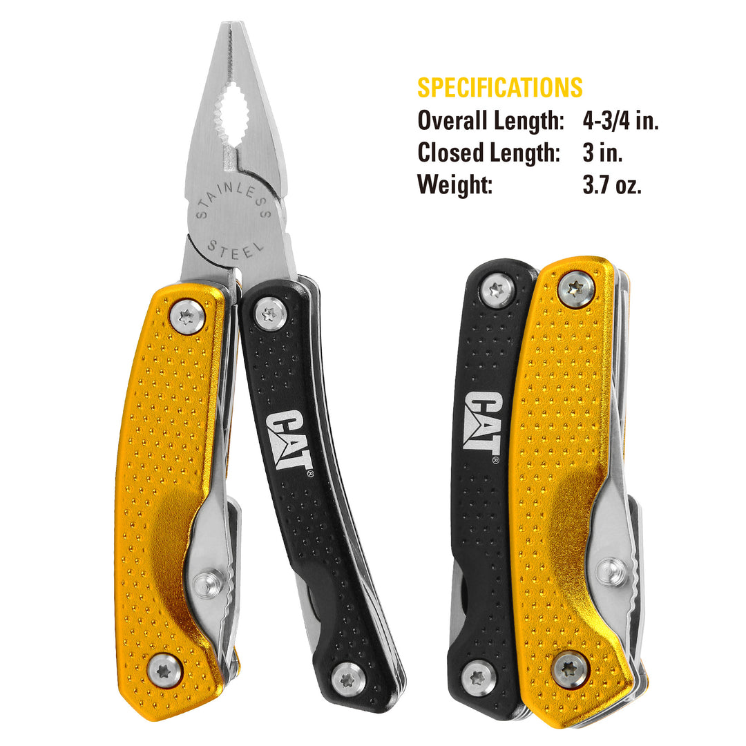 8-in-1 Black and Yellow Multi-Tool – Cat Premium Products