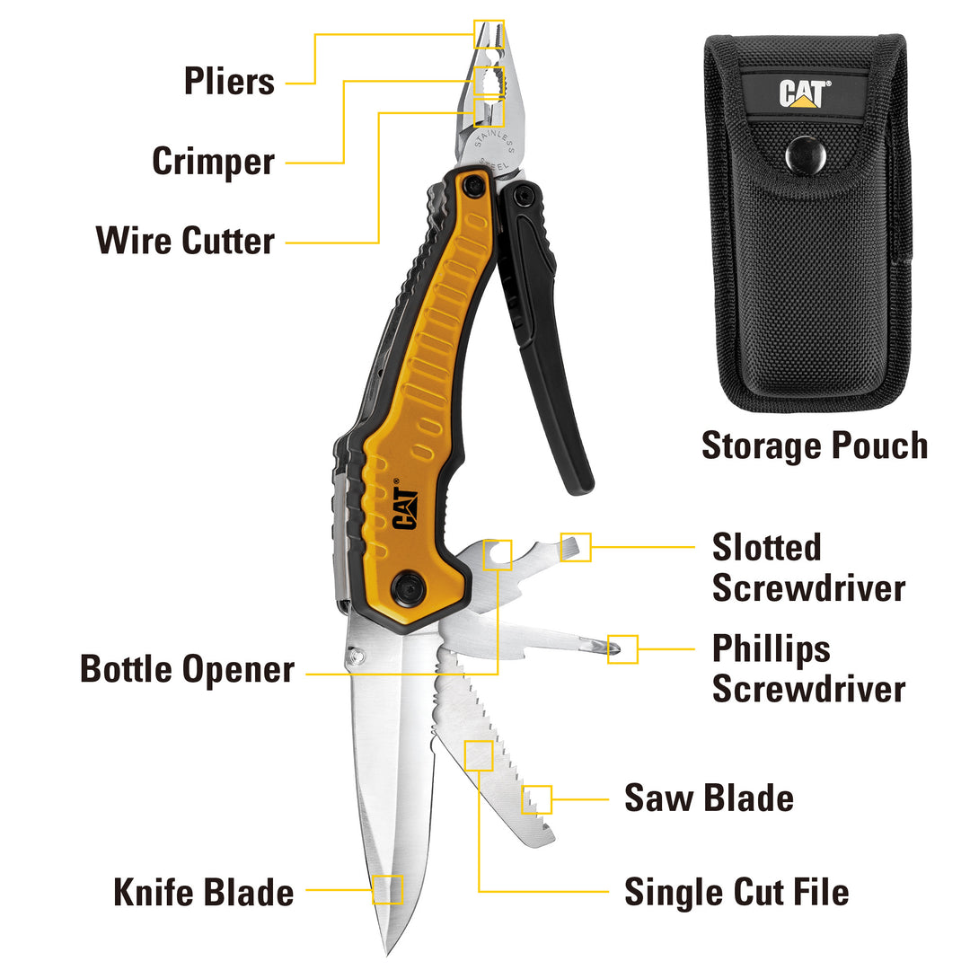 XL Multi-Tool with Pouch – Cat Premium Products