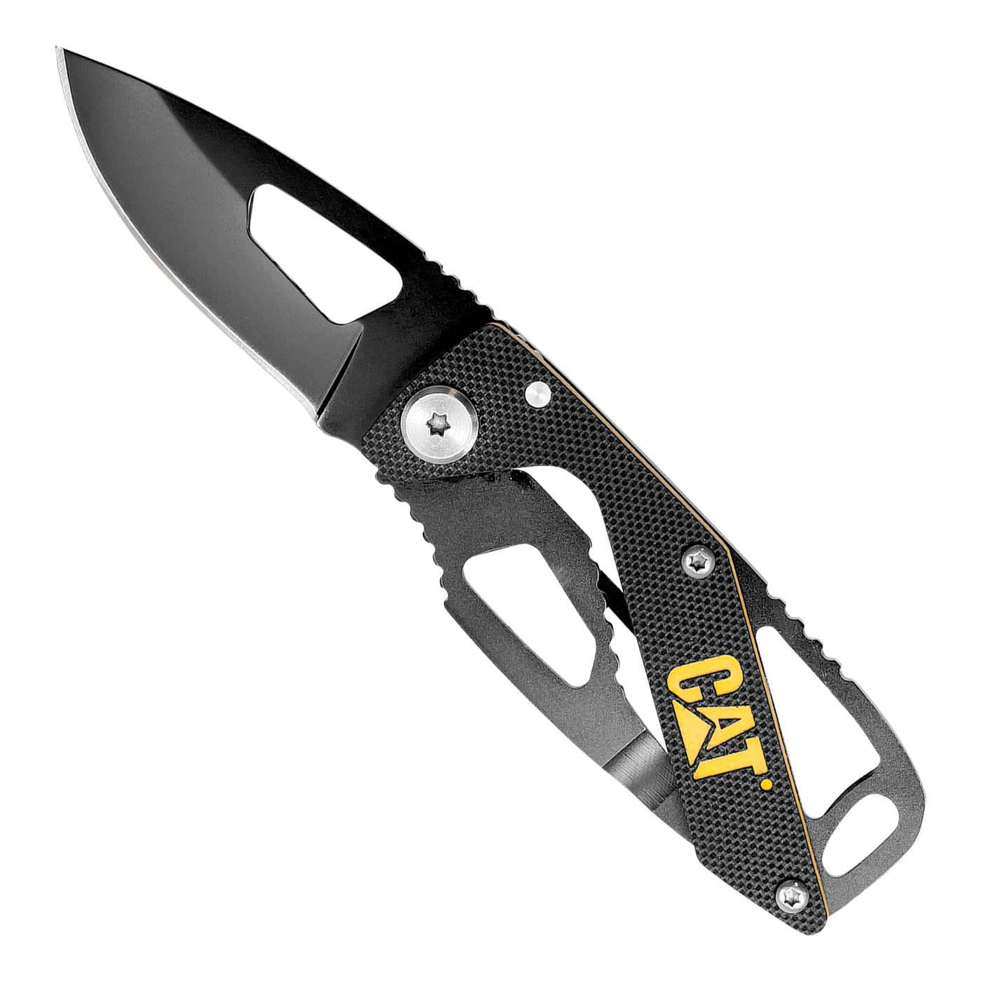その他 Cats 5-1/4 Inch Folding Skeleton Knife with Black Blade – Cat Premium