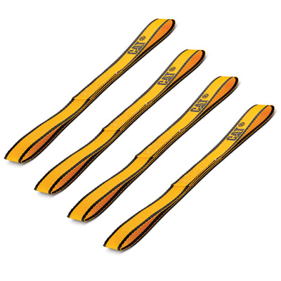 4 Piece Yellow/Black Soft Hook Set - 12 Inches x 1 Inch (1000/3000)