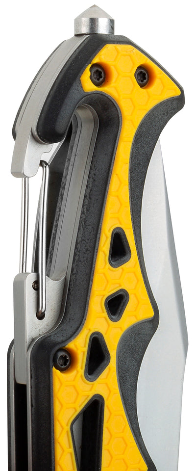 7 3/4 Inch Pocket Knife  With Glass Break
