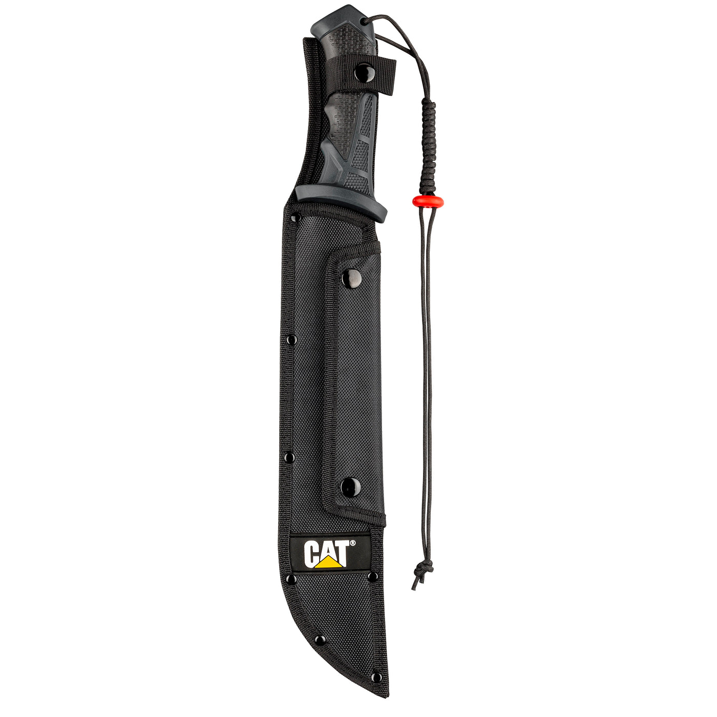 19" Straight Machete / Saw With Sheath & Shoulder Strap