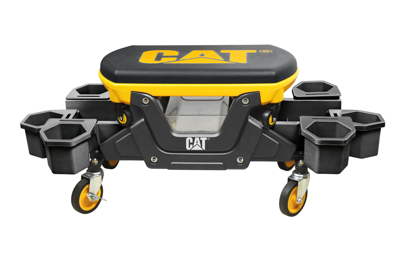 Cat Utility Machine Rolling Utility Seat with Detachable Sitting Creeper – Cat Premium Products