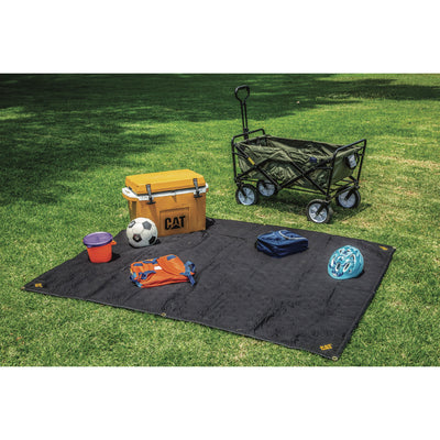1 Pack 72 Inch x 80 Inch Water-Resistant Woven Utility Blanket