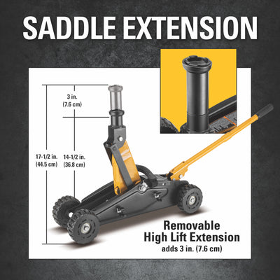 2 Ton "Wheelie" Off-Road Trolley Jack