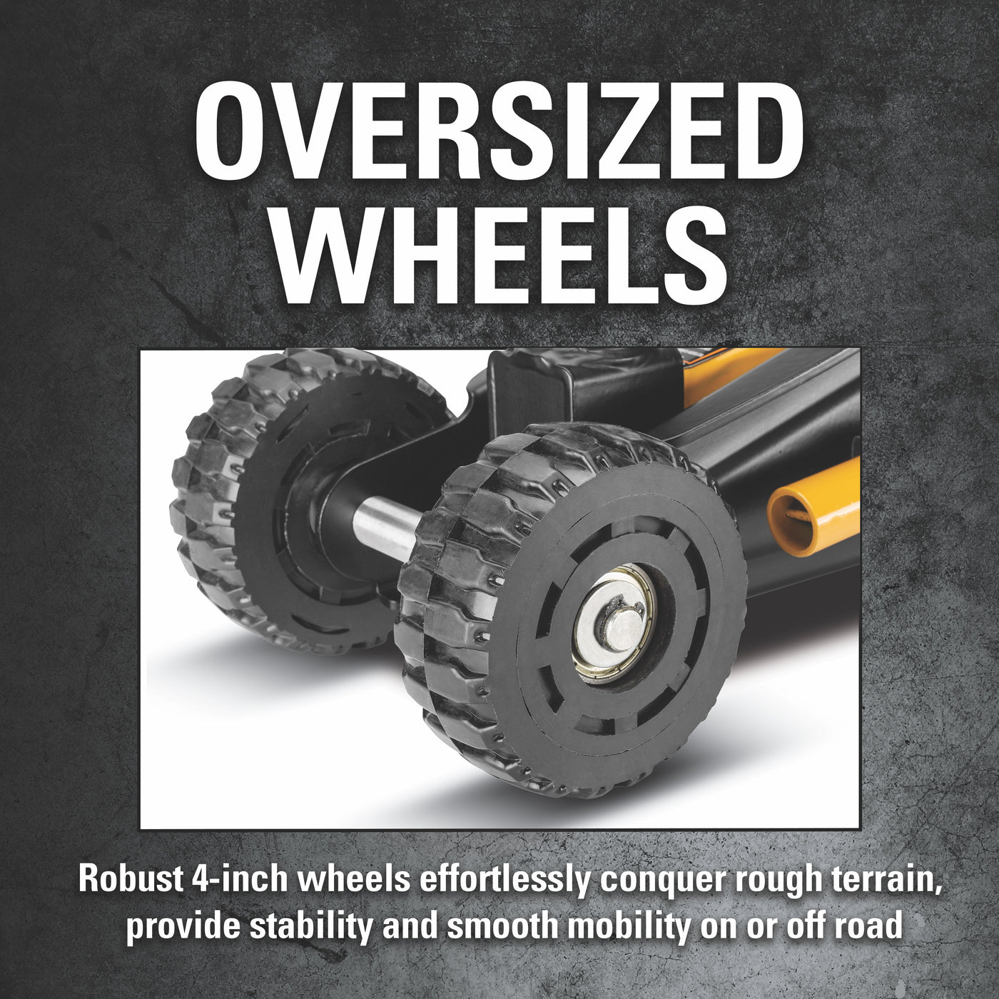 2 Ton "Wheelie" Off-Road Trolley Jack