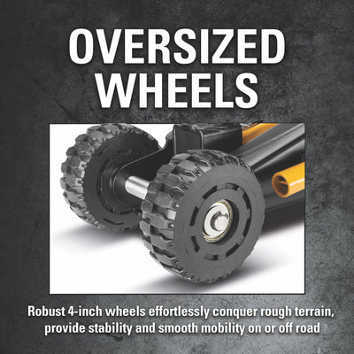 2 Ton "Wheelie" Off-Road Trolley Jack