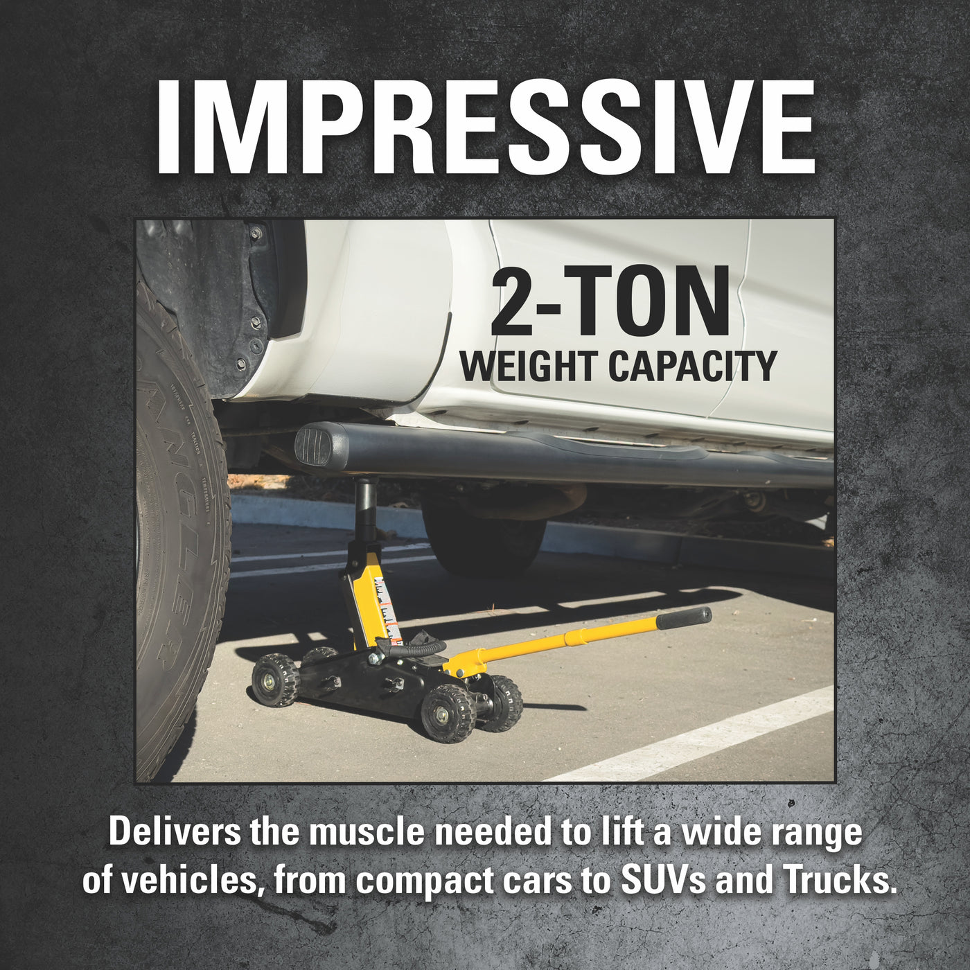 2 Ton "Wheelie" Off-Road Trolley Jack
