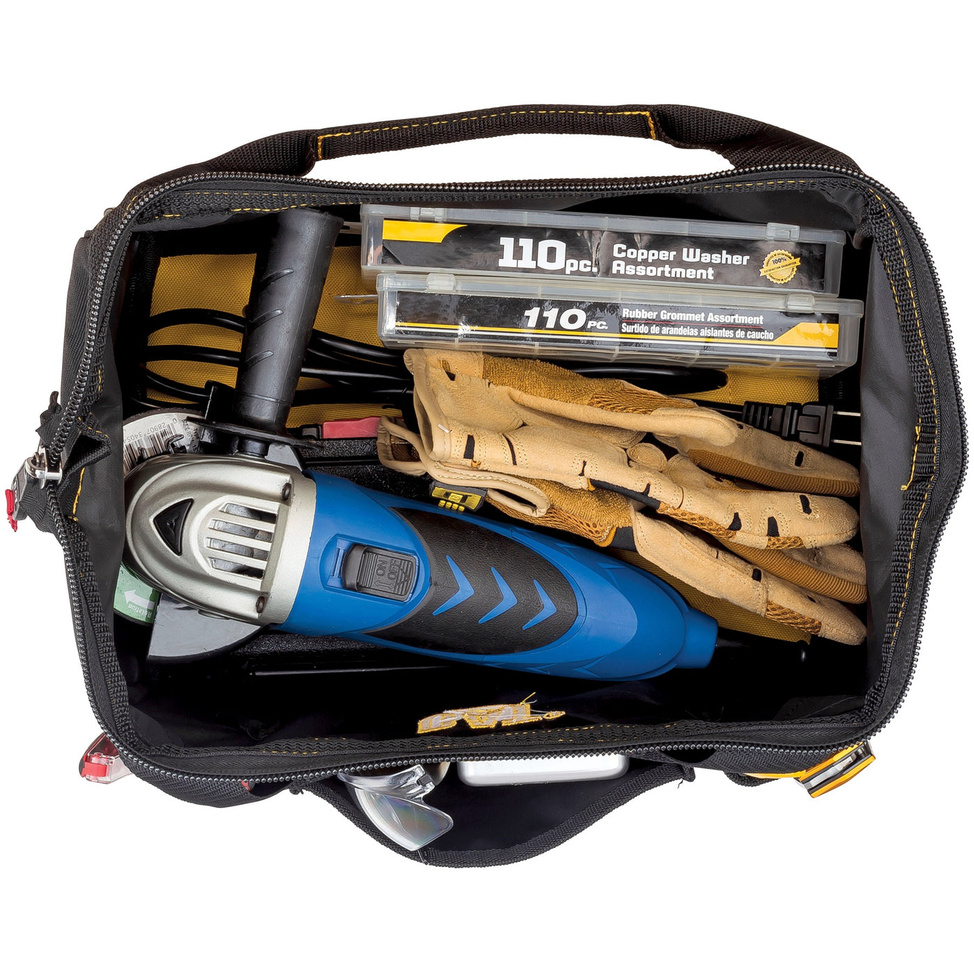 13 in. Wide-Mouth Tool Bag