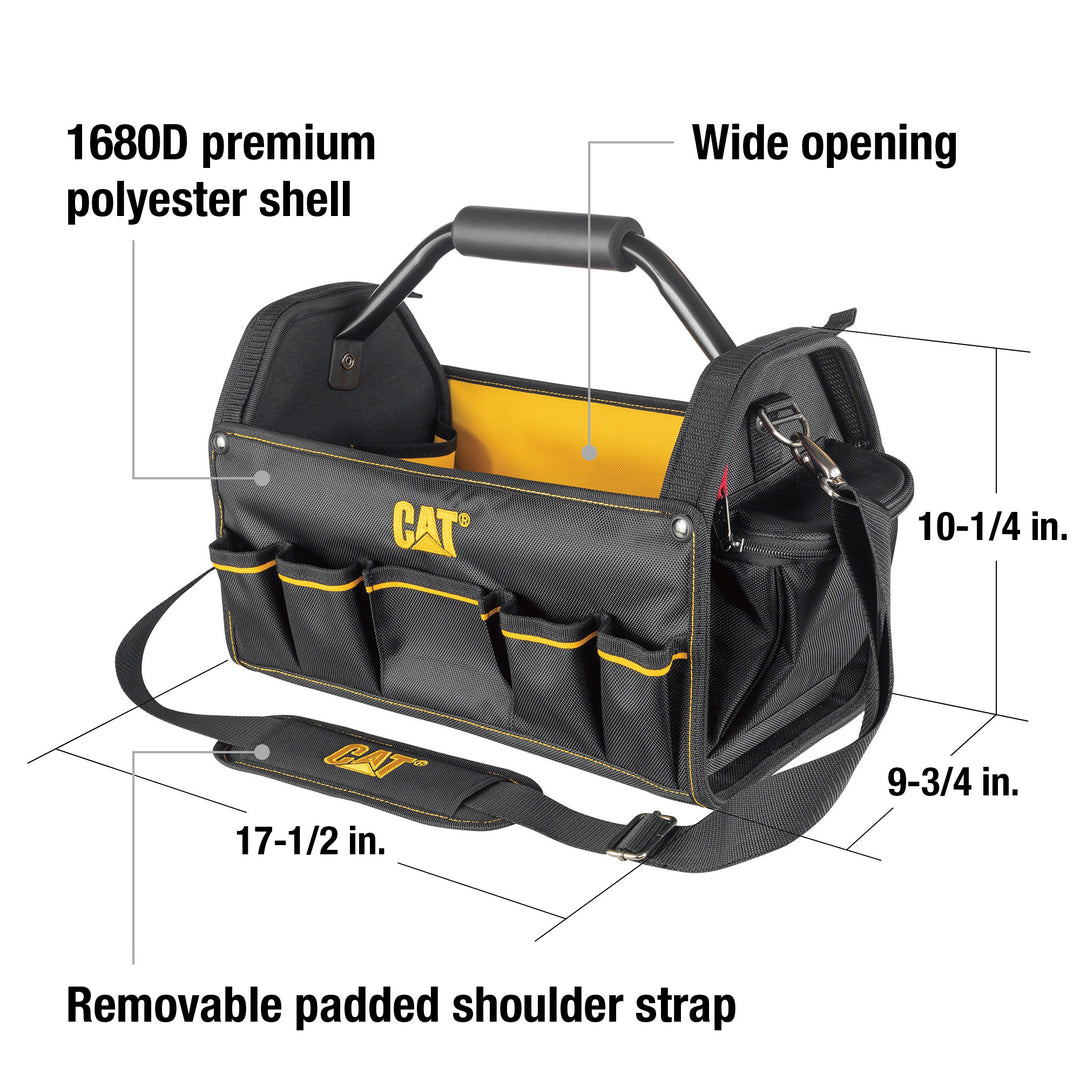 17 Inch Pro Tool Tote – Cat Premium Products