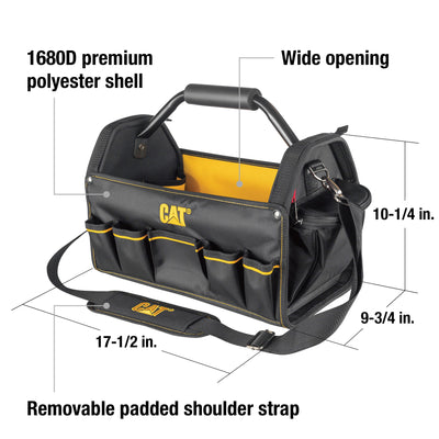 17 in. Pro Tool Tote