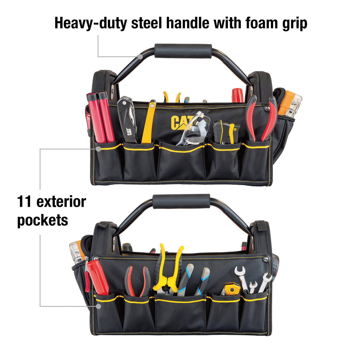 17 in. Pro Tool Tote