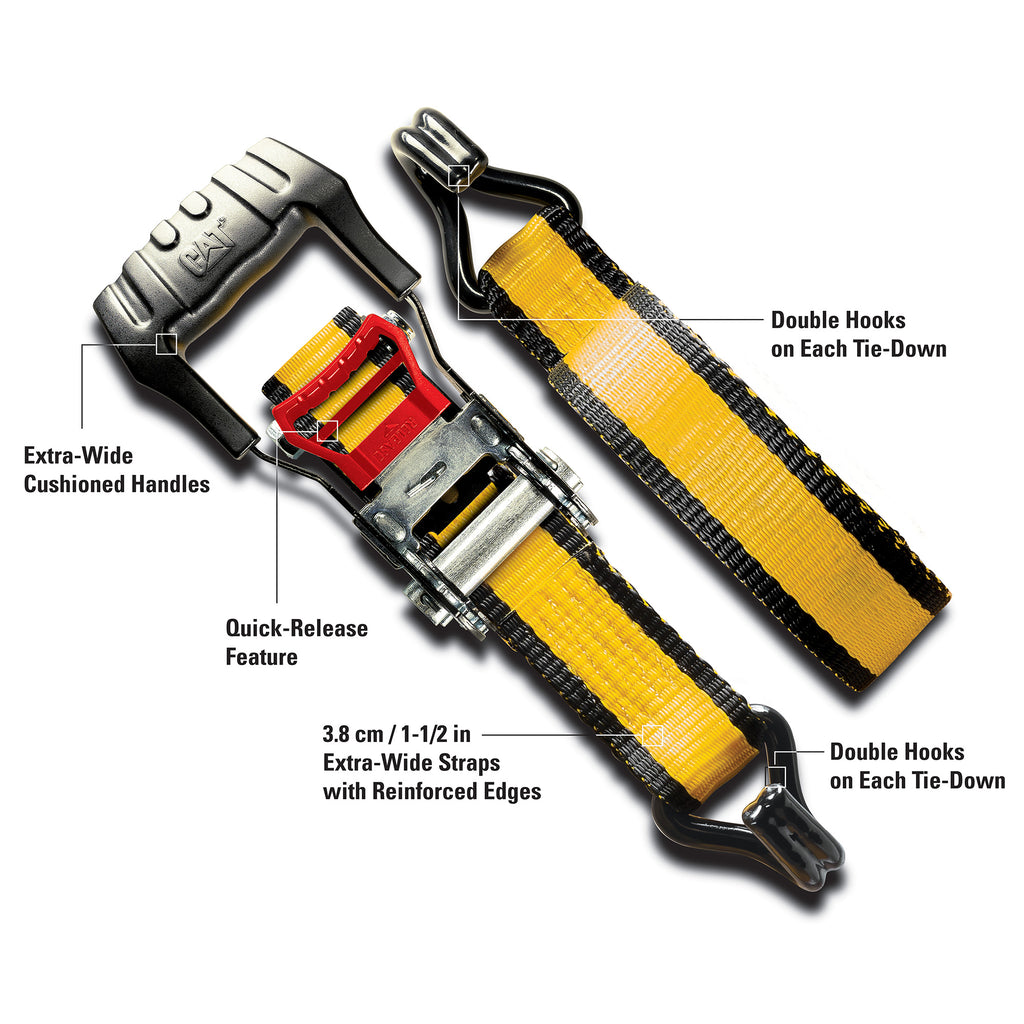 Cat 4 Piece Tie Down Set 240346 Cat Premium Products