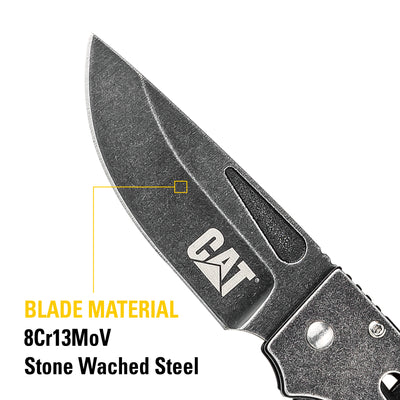 7 Inch Drop Point Folding Knife