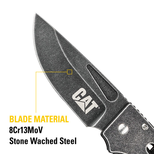 【~7/1 ねこ】 7 Inch Drop Point Folding Knife – Cat Premium Products