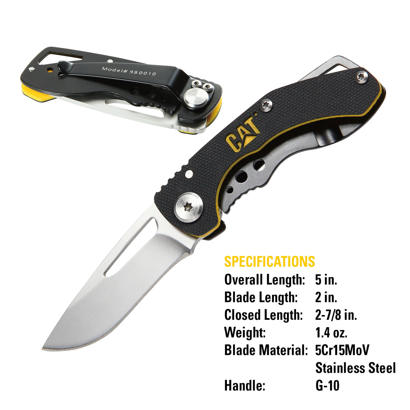 5 Inch Drop Point Folding Knife