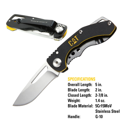 5 in. Drop-Point Folding Knife