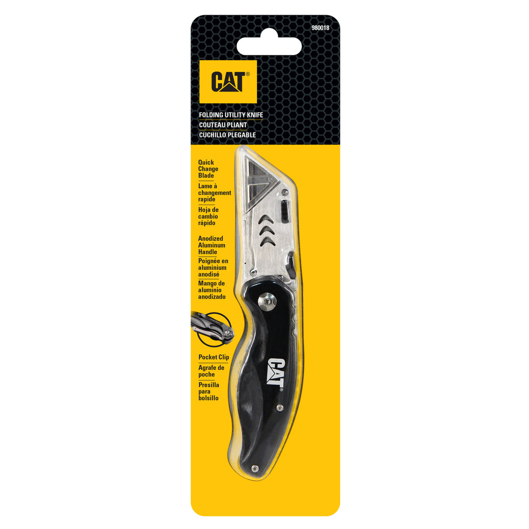 6-3/8 Inch Folding Utility Knife – Cat Premium Products