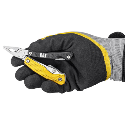 8-in-1 Multi-Pliers, Black and Yellow Handle, Multi-Function Tool