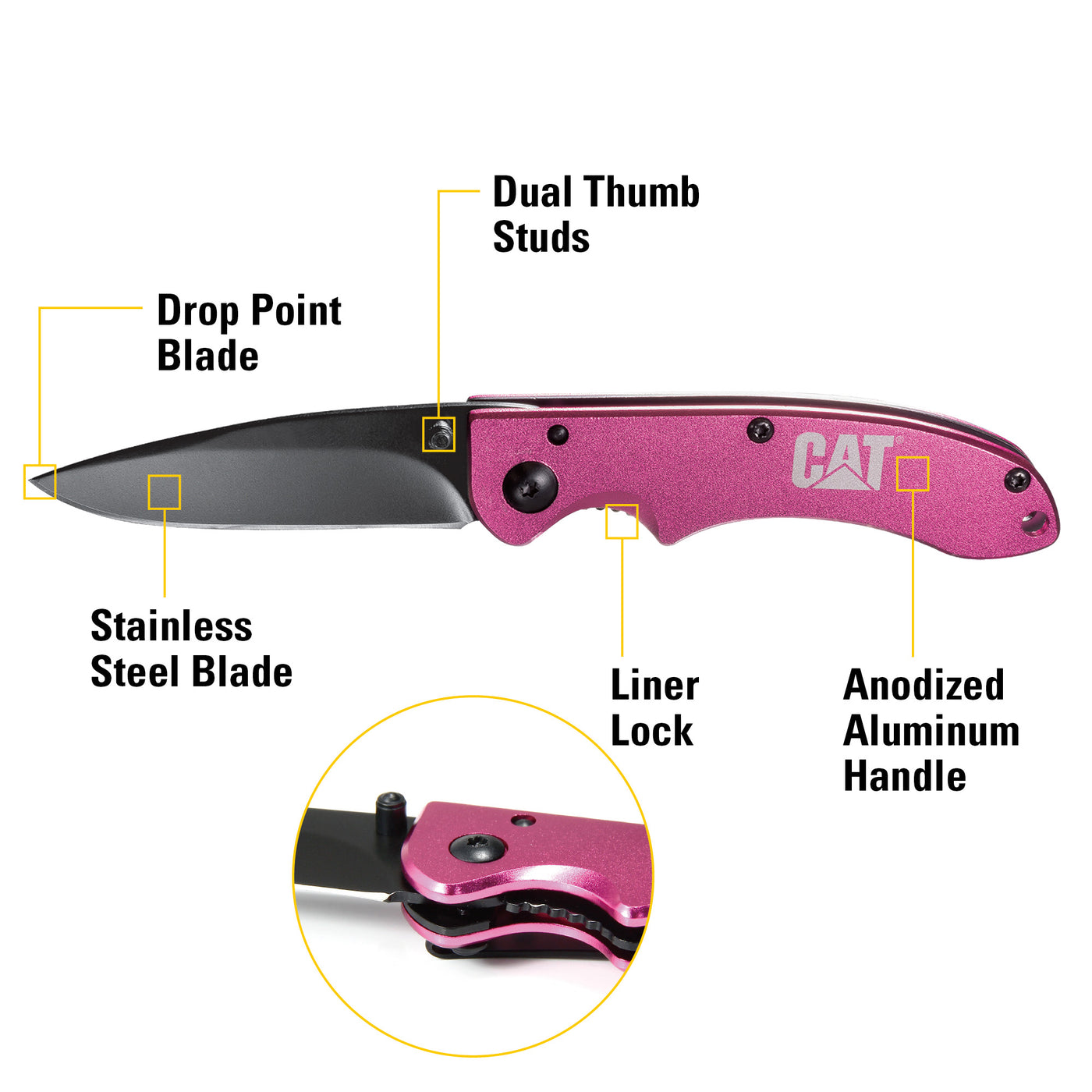 6 in. Drop-Point Folding Knife