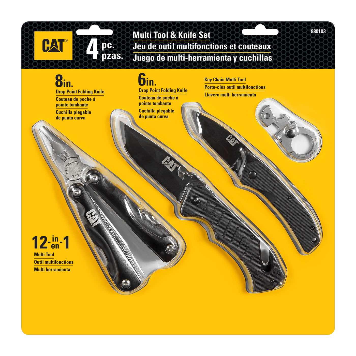 4 Piece Multi Tool and Knife Set