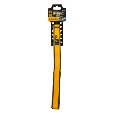 2 Piece Yellow/Black Soft Hook Set - 12 Inches x 1 Inch (1000/3000)