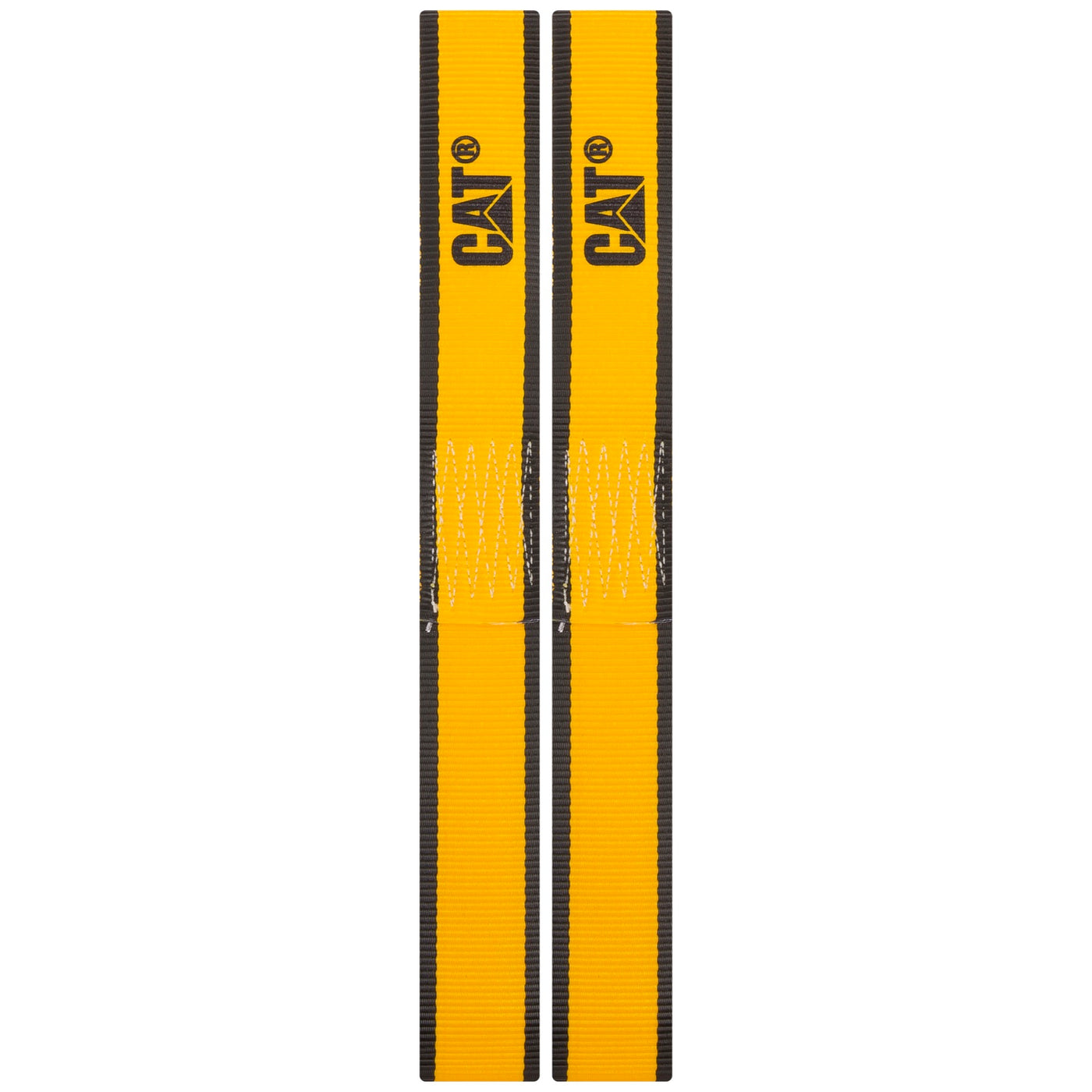 2 Piece Soft Loop Tie-Down Straps Yellow - 1000 Lb.