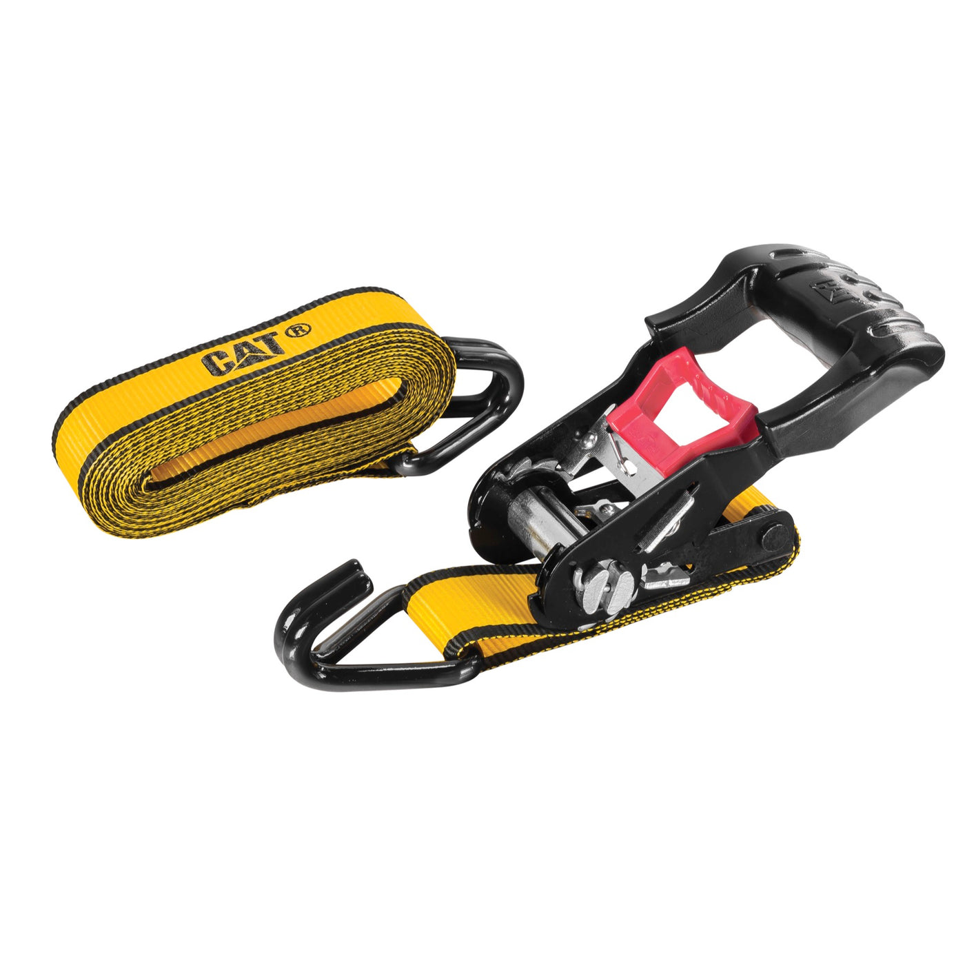 2 Piece Ratchet Tie Down Set - 16 Feet x 1-1/2 Inches (1000/3000)