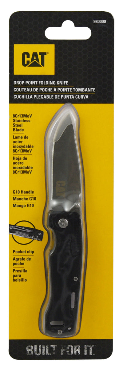 6-1/2 Inch Drop Point Folding Knife